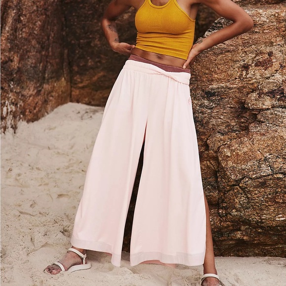 FP Movement by Free People Pants - FP MOVEMENT Hot Shot Slit Wide Leg Pant